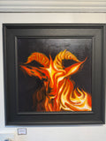 Day 2 Goat on canvas