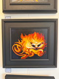 Day 13 Hedgehog on canvas