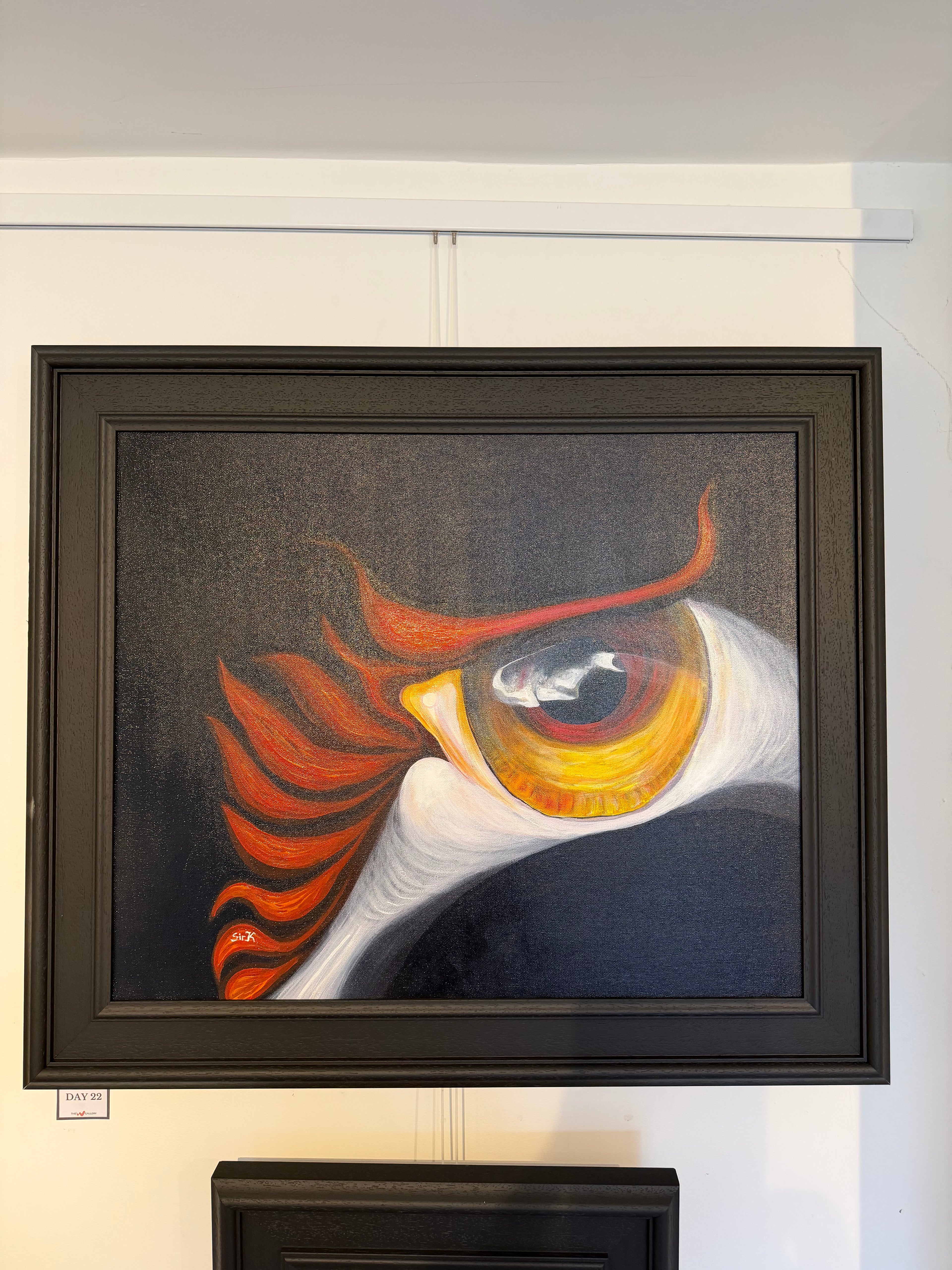 Day 22 Bird on canvas