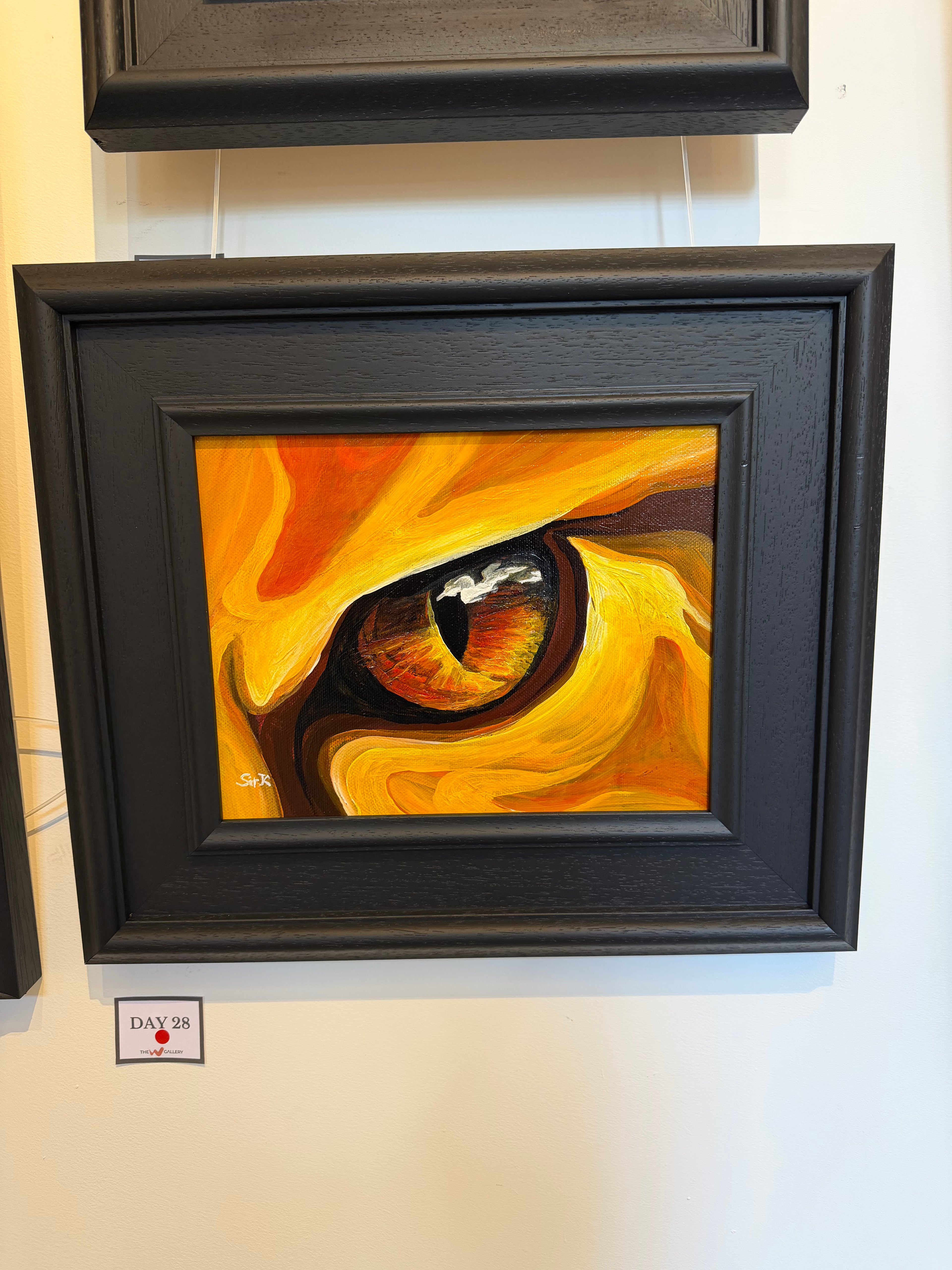 Day 28 Jaguar on canvas