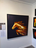 Day 1 Horse on canvas