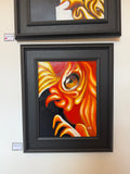Day 21 Rooster on canvas