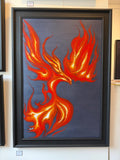 Day 4 Phoenix on canvas